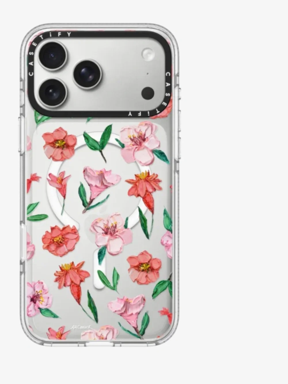 casetify - Peach & Coral Blooms - iPhone 17 pro max